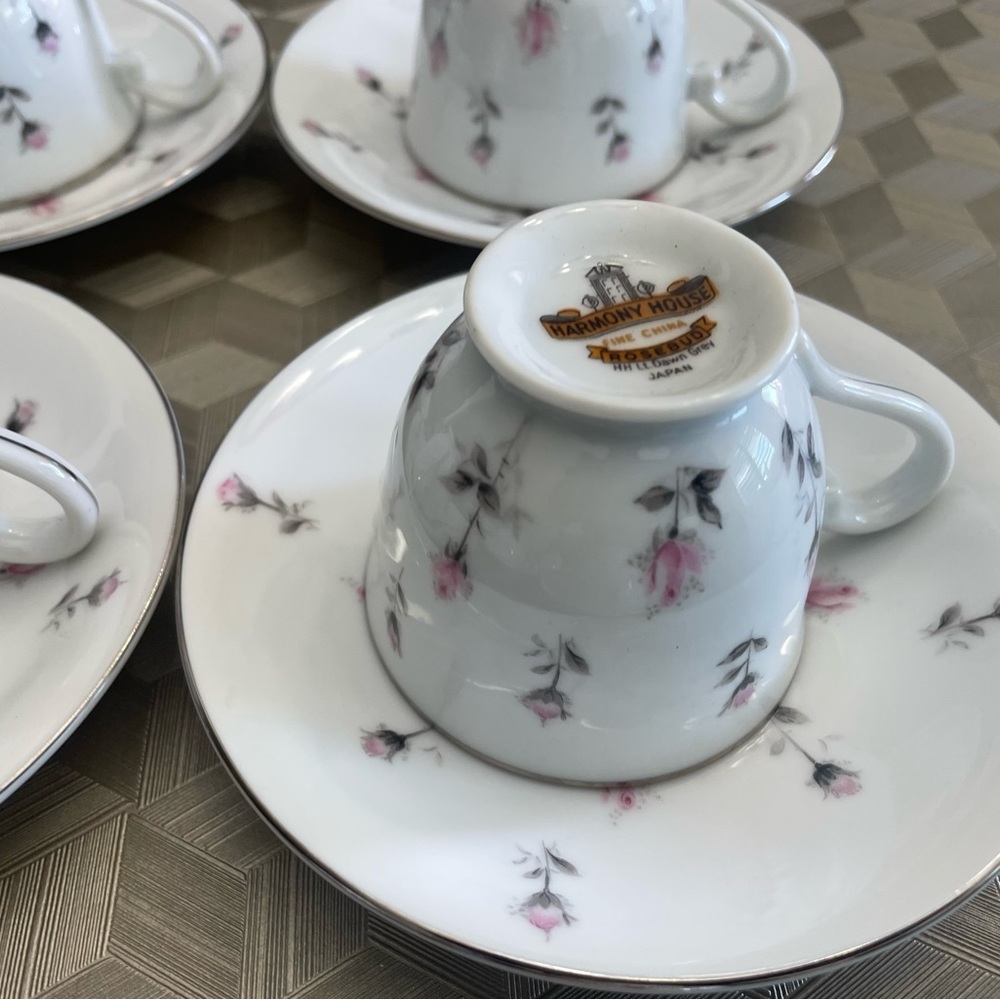 Harmony House Fine China Coffee Set - Picture 8 of 16